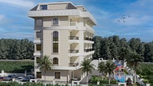 Апартаменты в Алании район Кестель 350м до моря - Фото 5