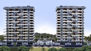 Новый строящиеся апартаменты в Алании район Махмутлар 600м от моря - Фото 1
