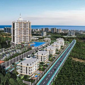 Резиденция премиум класса в Алании район Махмутлар