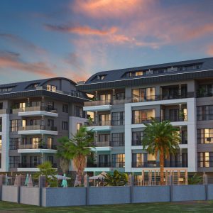 Трехкомнатная квартира в Алании район Оба