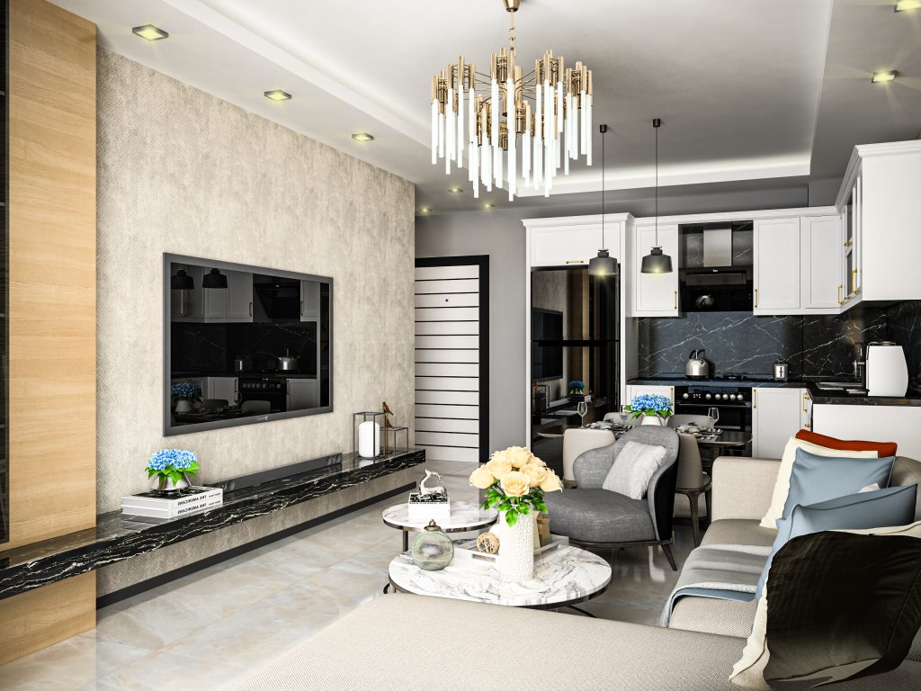 Инвестиционный проект в центре Алании в 1,3 км от моря - Фото 4