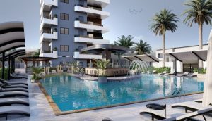 Новый строящиеся апартаменты в Алании район Махмутлар 600м от моря - Фото 2