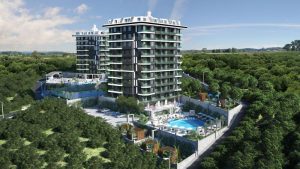 Роскошный комплекс в Демирташе, Алания — 750 м до моря - Фото 1