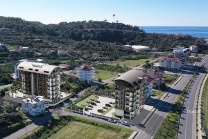 Новый комплекс в Алании район Демирташ 850м - Фото 1