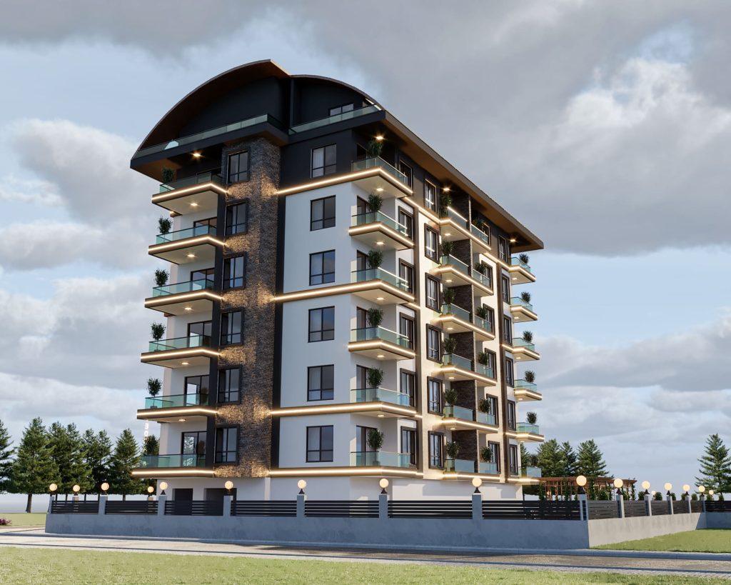 Новый комплекс в Алании район Демирташ 850м - Фото 4