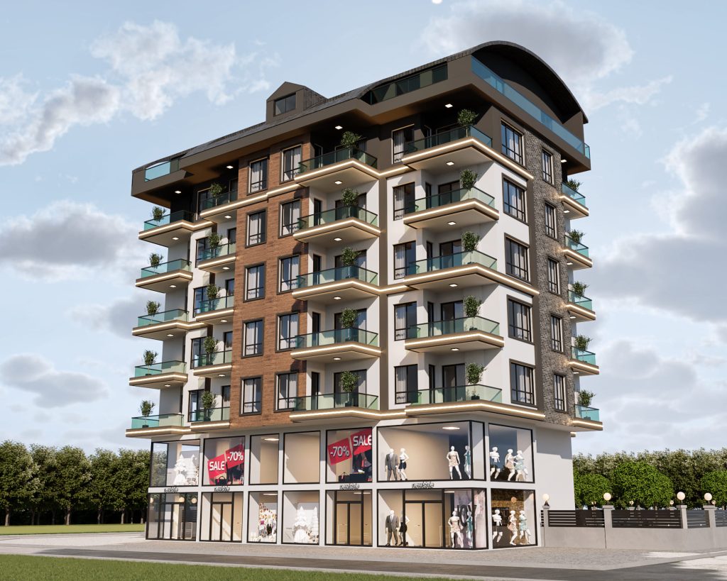 Новый комплекс в Алании район Демирташ 850м - Фото 3