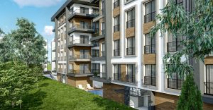 Квартиры в центре района Алании, Махмутлар 600м до моря - Фото 7