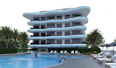 Квартира в Инжекум (Аланья) всего 600 м до моря - Фото 1