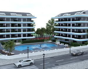 Квартира в Инжекум в современном жилом комплексе в Алании