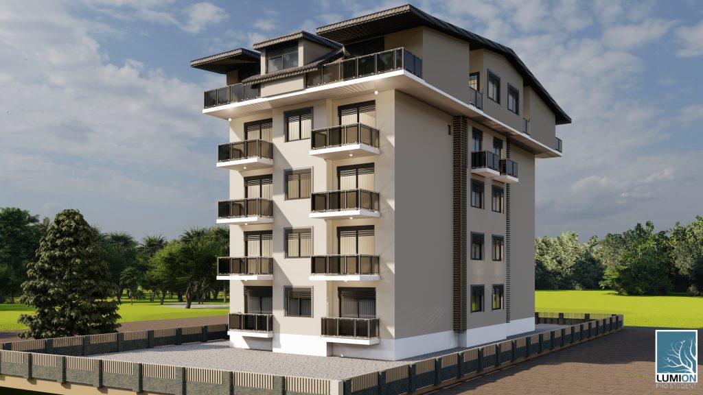 Квартиры 1+1 и дуплексы 2+1 в Газипаше — 1 км до моря - Фото 5