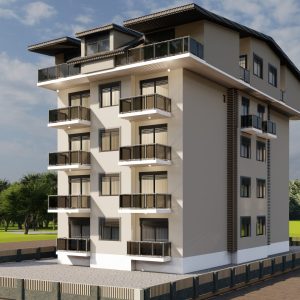 Квартиры в Газипаше 1км до моря