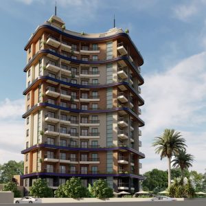 Квартиры в Алании район Махмутлар 350м от моря