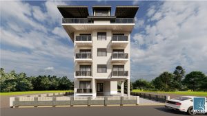 Квартиры 1+1 и дуплексы 2+1 в Газипаше — 1 км до моря - Фото 1