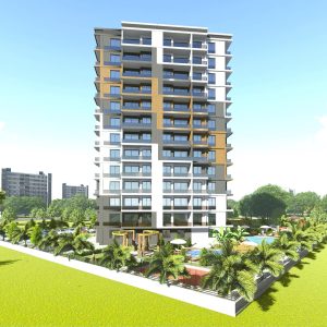 Резиденция в Мерсине 600м от средиземного моря