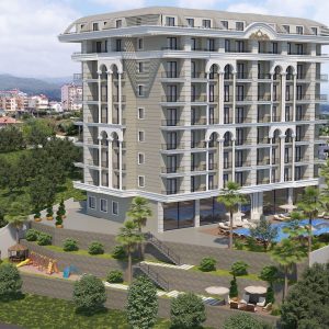 Трёхкомнатные квартиры в готовом новом комплексе в Алании район Авсаллар