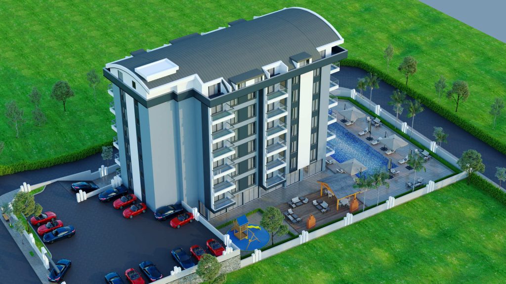 Квартиры в новом комплексе в Газипаше - Фото 3