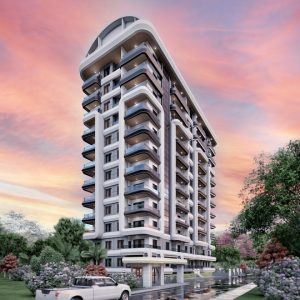 Видовая квартира в районе Махмутлар