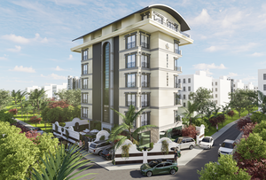 Новый проект в центре района Махмутлар