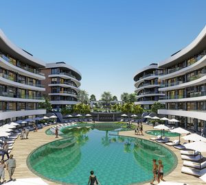 Великолепный комплекс в Алании район Оба