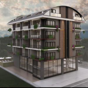 Новый комплекс в Махмутларе недалеко от центра города