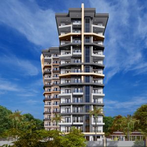 Новый проект в центре района Махмутлар, 500 м от моря