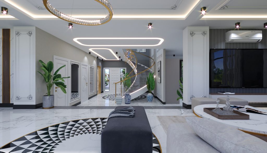 Вилла 5+1 в Каргыджаке площадью 450 м² с участком 610 м² - Фото 7