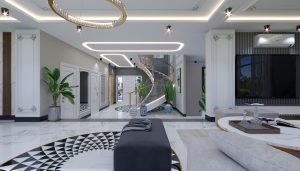 Вилла 5+1 в Каргыджаке площадью 450 м² с участком 610 м² - Фото 7
