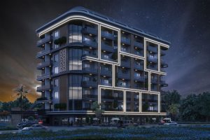 Апартаменты 1+1–4+1 в строящемся комплексе в Паялларе, Алания - Фото 1