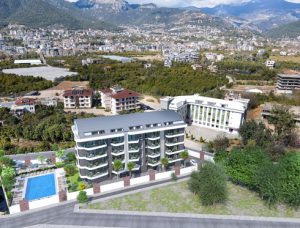 Квартиры 1+1, 2+1 и 3+1 в Алании, район Оба - Фото 2