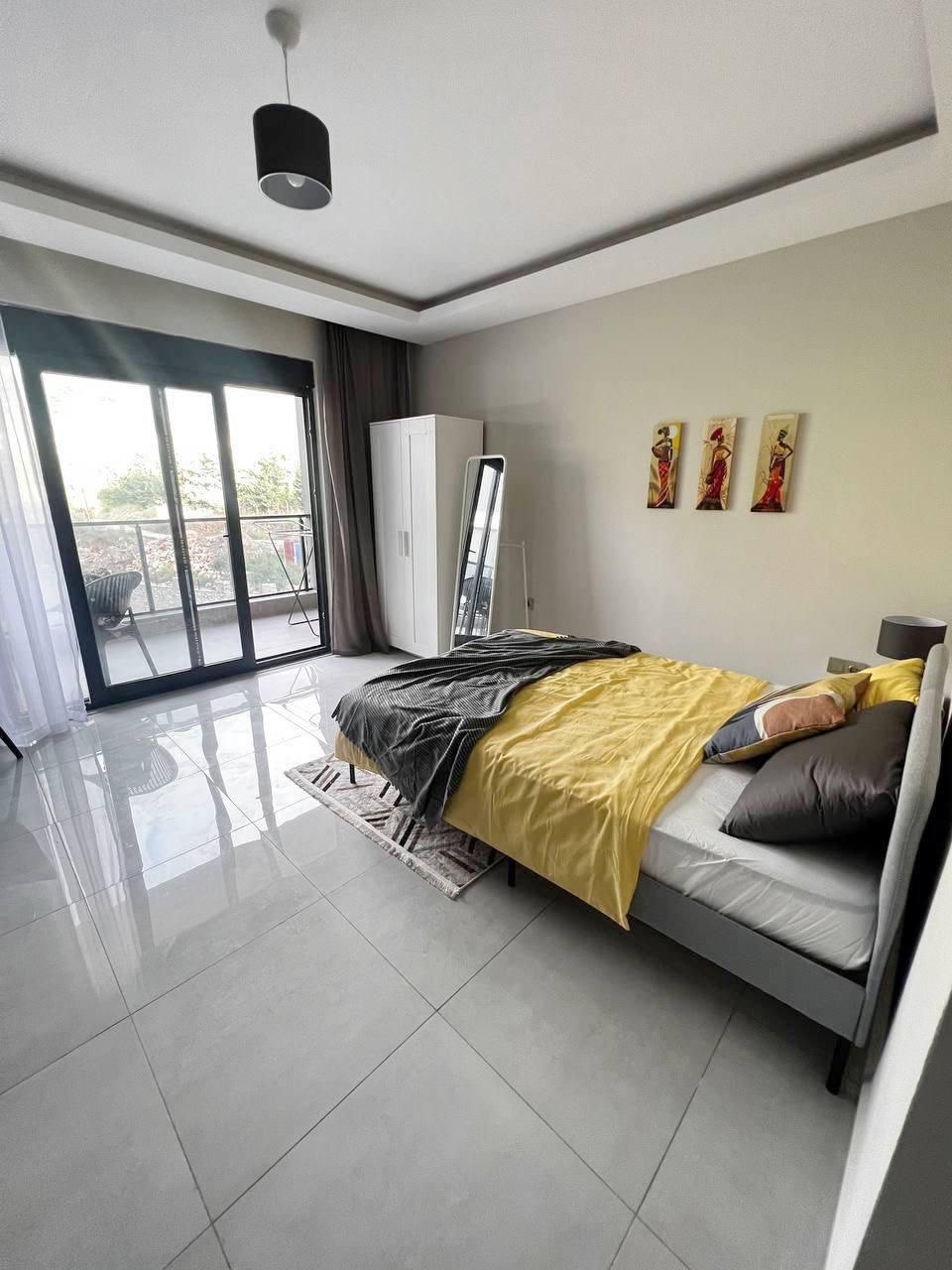 Меблированная квартира в новом готовом комплексе в Алании район Махмутлар - Фото 9