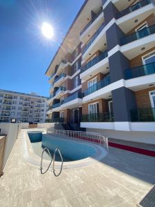 Квартира 1+1 в новом комплексе в Махмутларе – 650 м до моря! - Фото 1