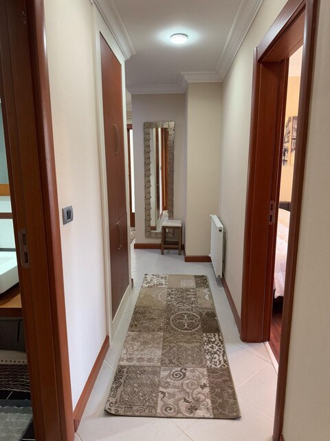 Просторная меблированная квартира 2+1 в центре Алании в комплексе Selcuklu konaklari Alanya - Фото 14