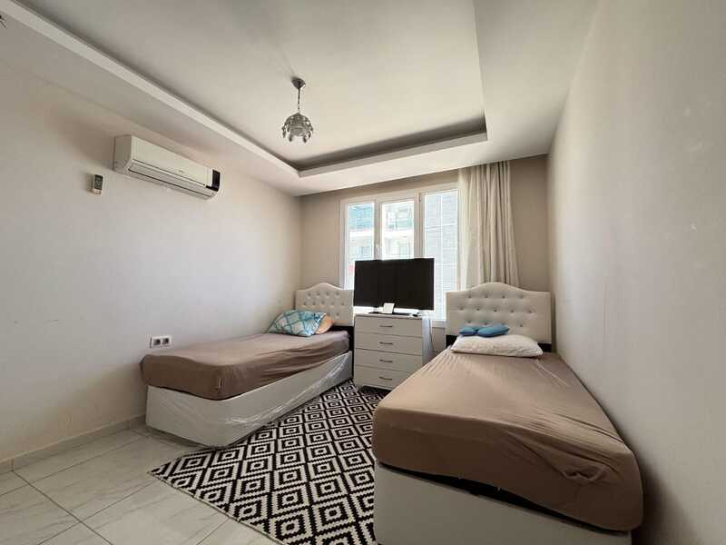 Купить квартиру в Алании – просторная меблированная квартира 2+1 в Ceray Park Residence, Махмутлар - Фото 3