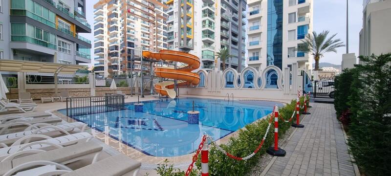 Продаётся двухкомнатная квартира 1+1 в комплексе Yekta BLUE 3 Residence — Махмутлар, Алания - Фото 3