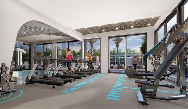 Квартира в Махмутлар 1+1 в комплексе Ruby Tower в Алании - Фото 3