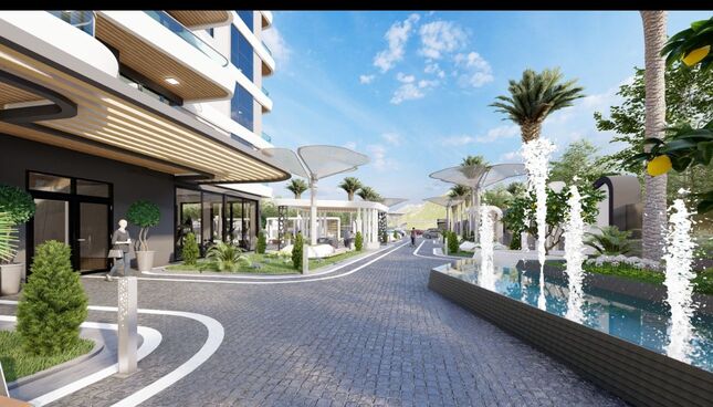 Квартира в Махмутлар 1+1 в комплексе Ruby Tower в Алании - Фото 11