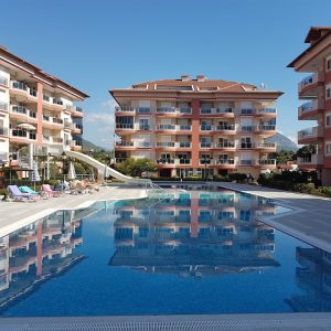 Просторная квартира 2+1 в сердце Оба  комплекс Yüksek 2— с мебелью, техникой и под ВНЖ