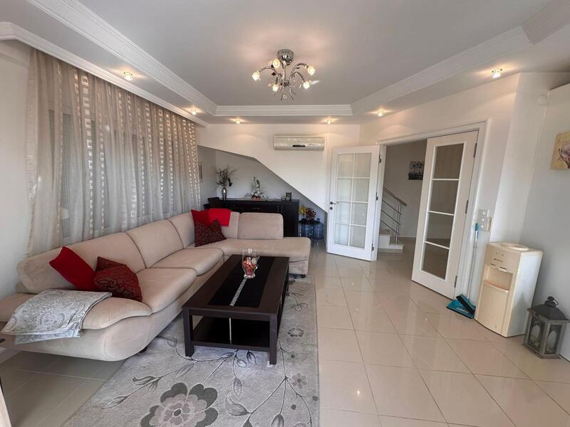 Дуплекс 3+1 в Mimoza Apartments Оба — 250 м до моря - Фото 13