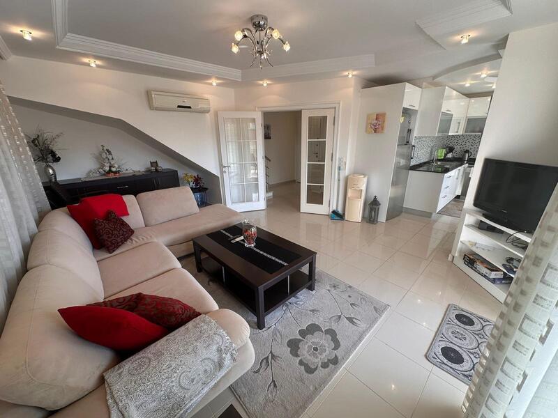 Дуплекс 3+1 в Mimoza Apartments Оба — 250 м до моря - Фото 14