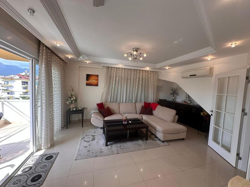 Дуплекс 3+1 в Mimoza Apartments Оба — 250 м до моря - Фото 19