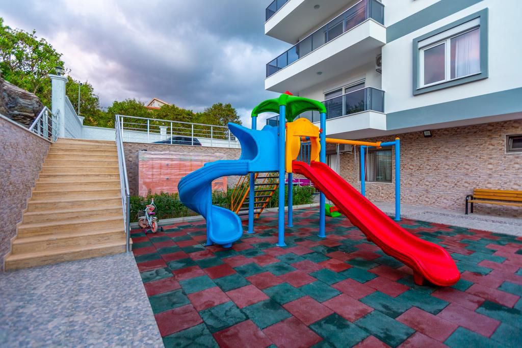 Просторная меблированная квартира 2+1 в премиум-комплексе Sky Hill - Фото 20