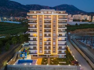 Меблированная квартира 1+1 в комплексе Sky Hill в Махмутларе - Фото 1