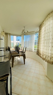 Уютная квартира 2+1 с мебелью — 100 м до моря, центр Махмутлара, Барбарос - Фото 14