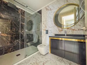 Апартаменты 2+1 с панорамным видом на море в комплексе Cebeci Tower, Махмутлар, Алания - Фото 6