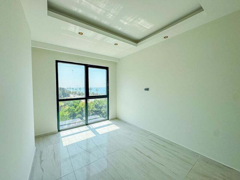 Апартаменты 2+1 с панорамным видом на море в комплексе Cebeci Tower, Махмутлар, Алания - Фото 24