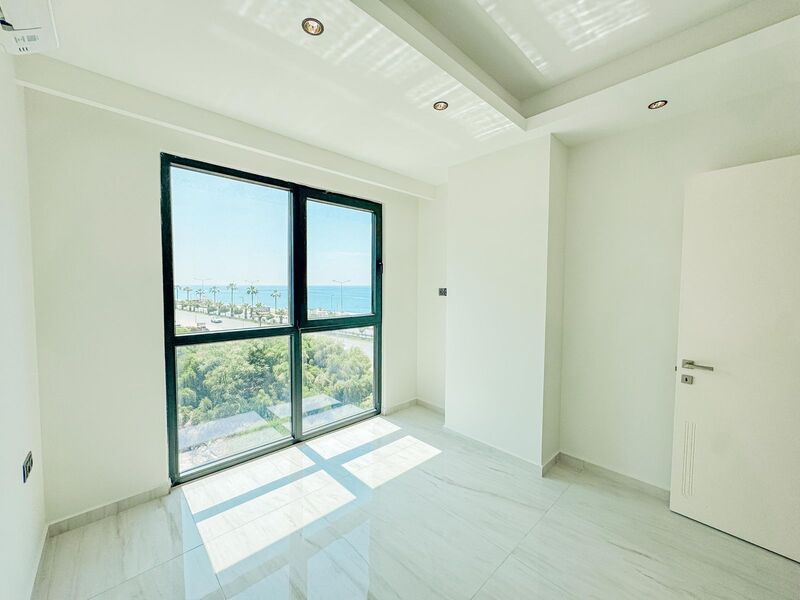 Апартаменты 2+1 с панорамным видом на море в комплексе Cebeci Tower, Махмутлар, Алания - Фото 28