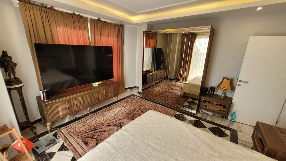 Роскошная вилла 3+1 с бассейном и садом в живописном районе Бекташ, Алания - Фото 10