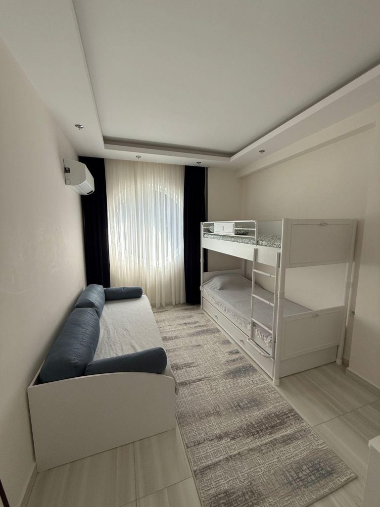 Просторная меблированная квартира 2+1 в премиум-комплексе Sky Hill - Фото 13