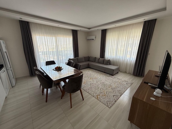 Просторная меблированная квартира 2+1 в премиум-комплексе Sky Hill - Фото 12