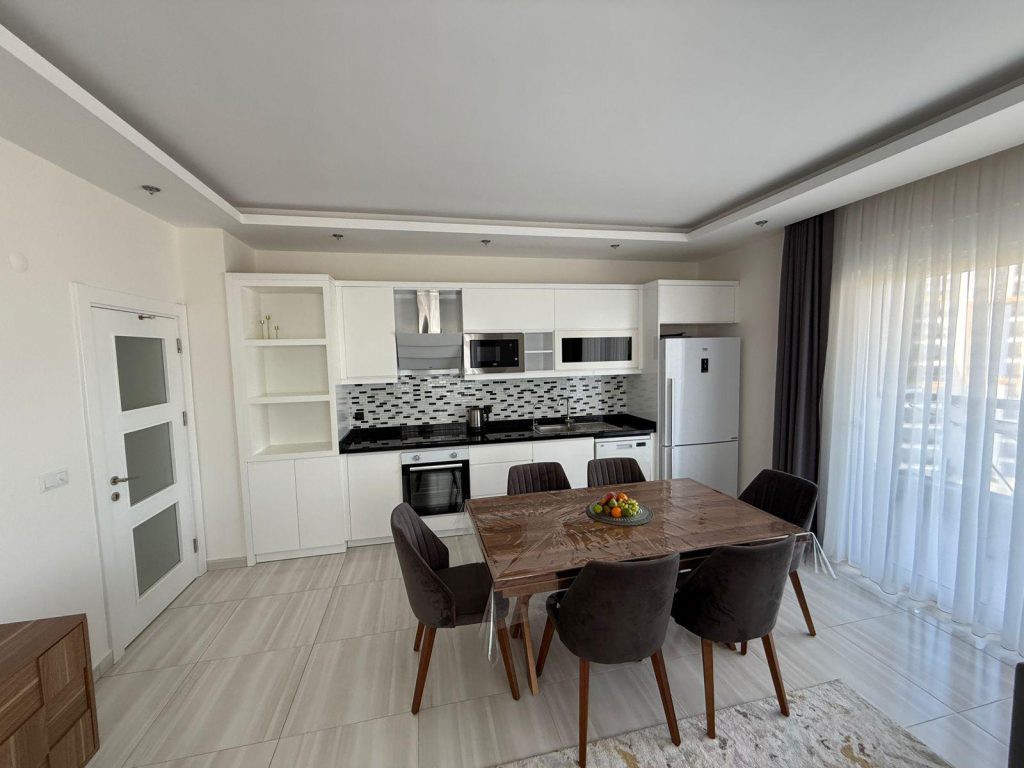 Просторная меблированная квартира 2+1 в премиум-комплексе Sky Hill - Фото 14